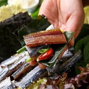 포항 구룡포 과메기 10미20쪽 대형 야채세트