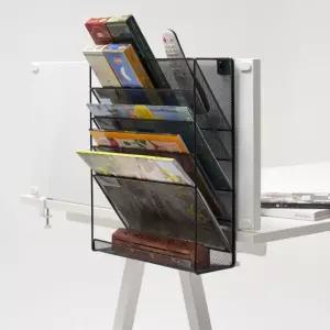 파티션 5단수납포켓 파일꽂이 서류정리함 책상칸막이