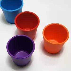 레오 실리콘 물 컵 1p 깨지지 않는 양치컵 어린이/욕실/휴대용/양치/물컵/아기/캠핑/머그/유아/어린이집/전