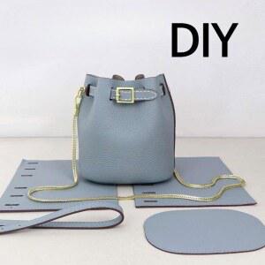 소가죽 공예 가죽 가방 버킷백 diy 만들기