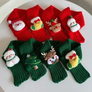 틴다샵 강아지목도리 니트 뜨개 강아지 고양이 목도리