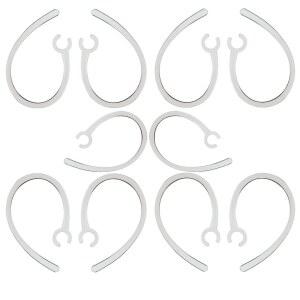 이어팟이어팁 XRHYY 10팩 소형 6MM 교체용 이어팁 이어훅 세트 Plantronics Voyager Edge 무선 블루투스용