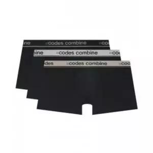 코데즈컴바인 codescombineinnerwear 에어로쿨 로고아웃밴드 블랙 3PACK 드로즈