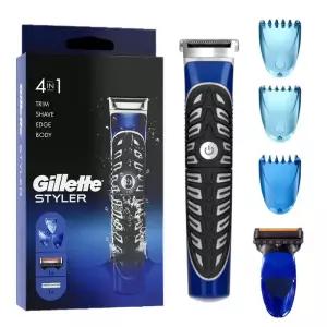 질레트 스타일러 4in1 전동 전기 면도기 남성 수염 트리머 방수 Gillette Styler