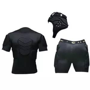 골키퍼 보호복 반팔 반바지 슈트 GK 풋살 수트 충돌 세트