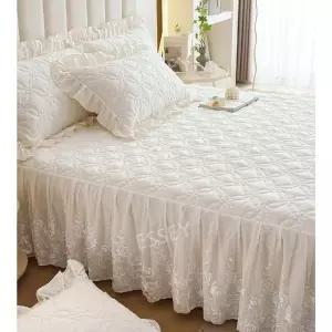 레이스 침대커버 호텔 프릴 공주 ?개 이불 레이스침대커버