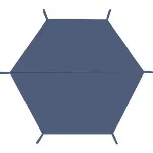 육각 자충매트 바닥 대형 쉘터 텐트용품 텐트매트 캠핑용