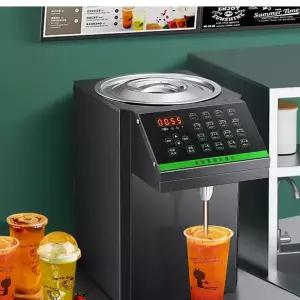 시럽기계 과당 정량기 8L 기본형 16키 머신기 커피