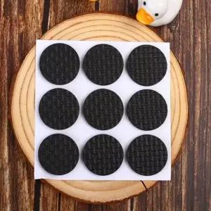 쇼파의자발패드 긁힘방지 원형폼 27mm9P 고정 가구패드 (WFJ5LLZ)