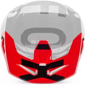 폭스 레이싱 V1 헬멧 모토크로스 더트 바이크 바이저 형광 레드 쉴드 소형/중형