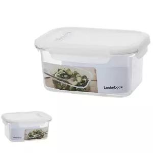 뮤 1P 밀폐용기 락앤락 냉장고 사각 트라이탄반찬통 김치통 1.1L