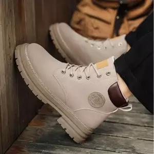 [라일리] Rly 단정한 스티치 라인 클래식한 레이스업 남성용 워