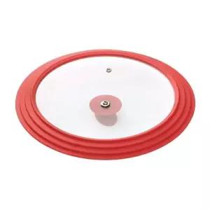 풍년 프라이팬 유리뚜껑 26-30cm 실리콘 냄비덮개 기름튐 방지 (WFK6DN3)