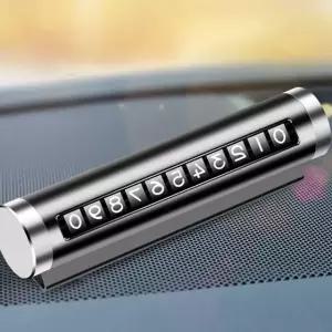 TC 차량용 주차번호판 자동차전화번호판 열방지 색상랜덤 (WFJ708E)