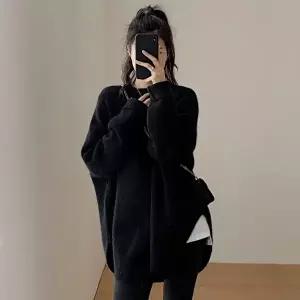 니트 롱니트 빨간색 롱치마 티 겨울 스웨터 색 (KYR-WFH4O3I)