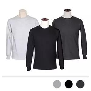 [모로엠]기모 남성 무지 맨투맨  ON-TSA-QWFL93QU