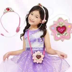 여아 아이돌분장 보석가방 헤드셋마이크 버튼장난감 유치원