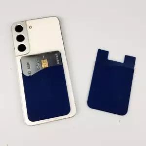 부착형 휴대폰 카드 지갑 블루 스마트폰 카드 포켓 (WFK9A9J)