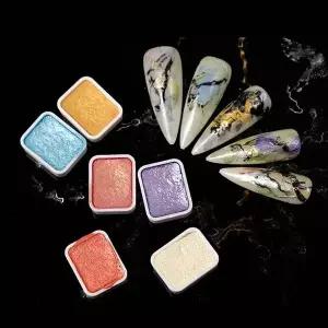 고체물감 수채화 펄페인트 수체화 펄스타일 메탈 (WFK9CUA)