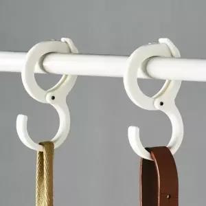 옷걸이봉 S자 봉 후크걸이 고리 주방 욕실 옷장 2p (WFK9EXU)