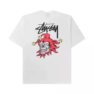 스투시 조커 반팔 티셔츠 화이트 1905153