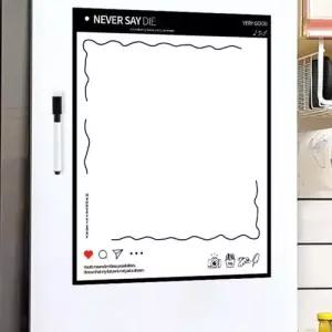 냉장고 자석 메모 보드 마카펜세트 메모판 주간계획표 WE672BA