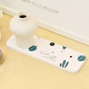 선인장 욕실 규조토 트레이 받침대 (WFKAD5U)