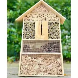 곤충 호텔 벌집 클래식 농장 꿀벌집정원 사육 원목 타워