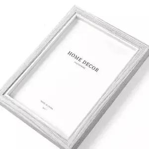 우드 액자 그레이 나무 프레임 탁상용 사진액자 소형 WFIKT9X