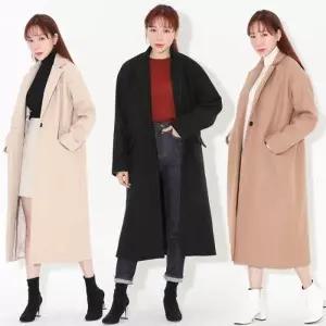 루즈핏 핸드메이드 오버핏 겨울코트