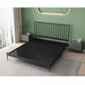 북유럽 철제 침대틀 매트리스 받침 블랙 프레임 침대 고급