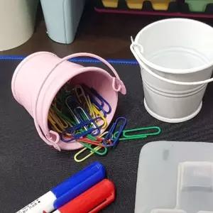 미니 화분 양철식물 컬러 인테리어 소품 정원용 (WFKA5FT)