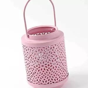 [하프클럽/]핑크 캔들 홀더 티 라이트 양초 받침 받침대 촛대 향