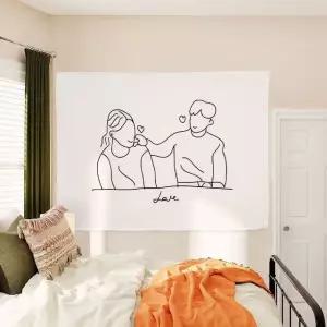 L 대형 패브릭 볼콕하트 포스터 (WFKBKVS)