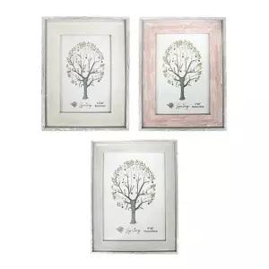 실버 테두리 컬러 탁상액자 3X5 가족 사진 그림 명화 (KYR-W66556E)