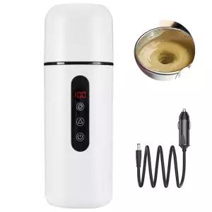 프리라이프 - 휴대용 스마트 차량용 전기포트 자동차 커피포트 회전컵 12V 24V 겸용