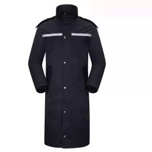 [하프클럽/]골프장 롱코트 방풍 배달 우비 방수 남여공용 비옷 네이비