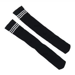 [셀러에이드]여자 중목스타킹 흰색줄무늬