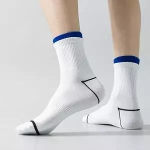 통기성 좋은 남성용 중목 스포츠양말 남자 농구 러닝