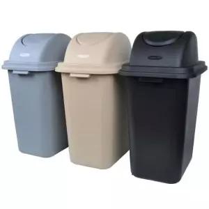 대형휴지통35리터 업소용 카페 학교 스윙휴지통