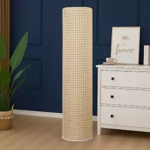 고품질 무드체크 스탠드 에어컨 커버 보관 먼지 덮개 베이지 (WFKDZA1)