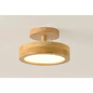 우드 인테리어 센서등 천장등 원목 통로 화이트