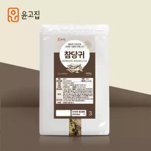 윤고집 국내산 100% 참당귀 300g 말린 건조 뿌리