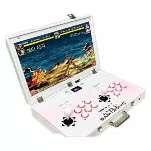 레트로 접이식 게임기 고전 휴대용 오락실 콘솔