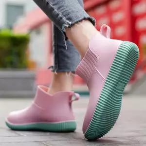 장화 노아즈 발목 포인트 숏 레인부츠 SD-250527 앵클