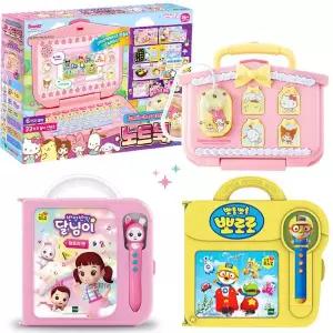 [보리보리/베스트쇼핑]산리오 노트북 리틀퓨처북 뽀로로펜 코딩S 달님이 달토끼펜