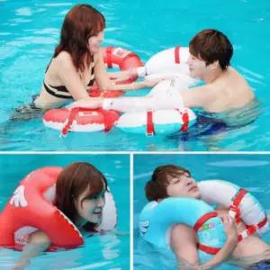바캉스 암링 어깨형튜브 물놀이 안전 성인 튜브 암밴드