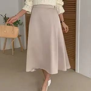 [하프클럽/셀러허브_여성트랜드패션]빅사이즈 512 데일리실키새틴롱스커트