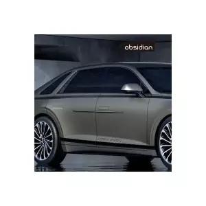 현대 더뉴그랜져 GN7 부착형 도어가드 블랙 숏버전 1대분 순정품같은 피팅감 2252922 옵시디언 J