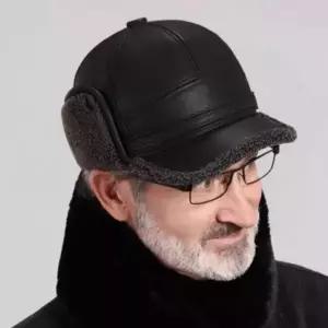 퍼안감 남자 스타일 귀달이 야구 모자 1P 겨울 보온 볼캡